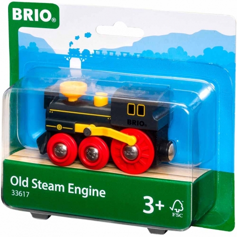 Старовинний паротяг для залізниці BRIO (33617)