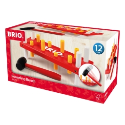 Игрушка-забивалка BRIO красная (30525)