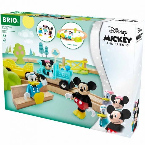 Детская железная дорога BRIO Mickey Mouse (32277)