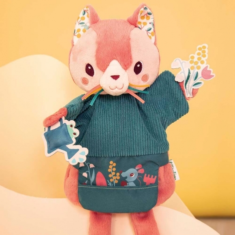 Іграшка на руку Lilliputiens Котик Жанетт (83639) - lebebe-boutique - 3
