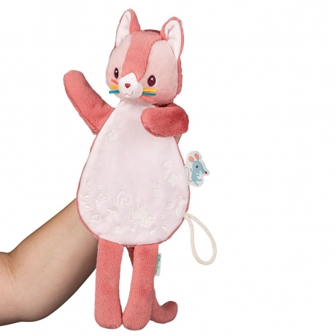 Іграшка-комфортер Lilliputiens Котик Жанетт (світиться в темряві) (83613) - lebebe-boutique - 2