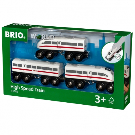 Поїзд для залізниці BRIO High Speed Train (33748)
