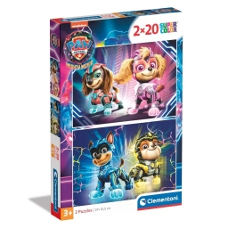 Пазл Clementoni "Paw Patrol the Mighty Movie", 2 шт. по 20 елементів