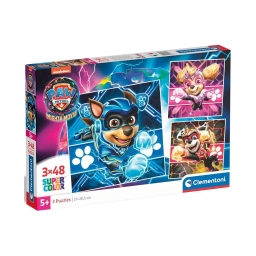 Пазл Clementoni "Paw Patrol the Mighty Movie", 3 шт. по 48 елементів
