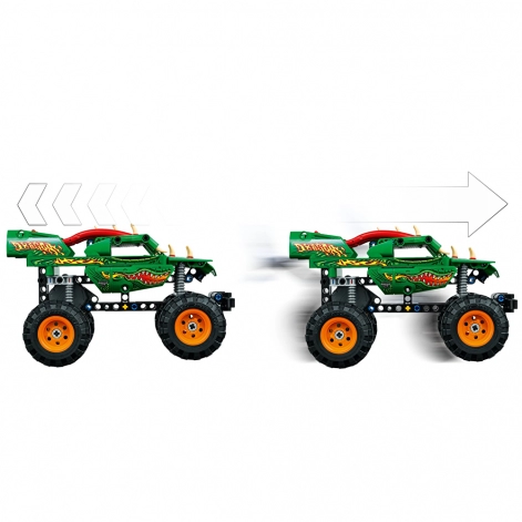 LEGO Конструктор Technic Monster Jam™ Dragon™ - lebebe-boutique - 4