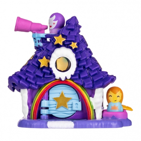Nanables Ігрова фігурка Jazwares Nanables Small House Веселковий шлях, Шинок "Мерехтіння"