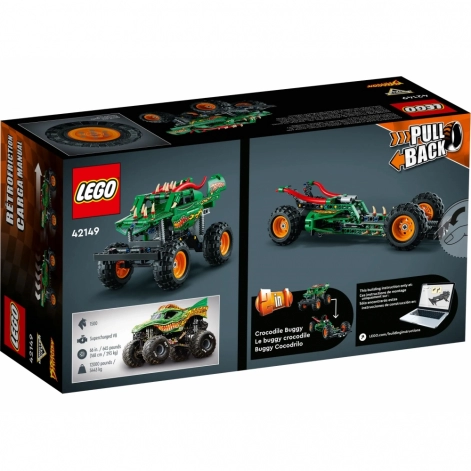 LEGO Конструктор Technic Monster Jam™ Dragon™ - lebebe-boutique - 7