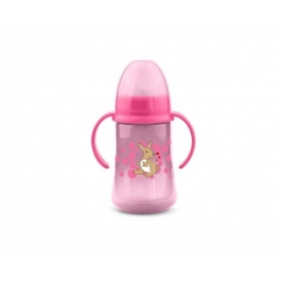 Поїльник непроливайка 6м+ 250мл з м'яким носиком Nuvita NV1440Pink