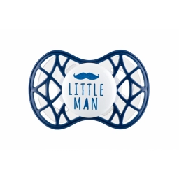 Пустушка симетрична Nuvita - "LITTLE MAN", світиться в темряві