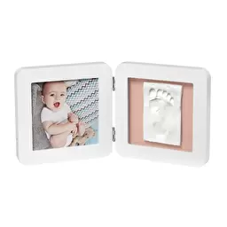 Набір для виготовлення відбитка Baby Art Подвійна рамка біла