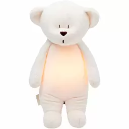 Музичний ведмедик з нічником MOONIE Cream