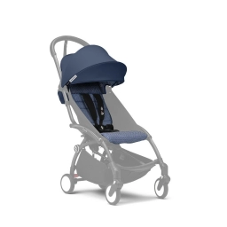 Комплект кольоровий Stokke® YOYO® 6+ (капюшон та дод. м'яка вкладка), кол.синій (Air France Blue)