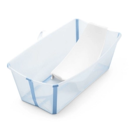 Комплект ванночка для купання Stokke® Flexi Bath® та підставка, кол. блакитний (Ocean Blue)