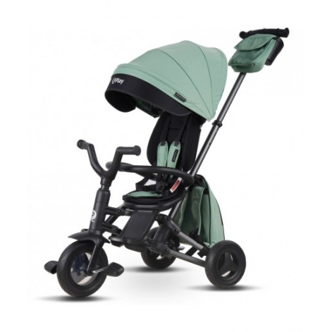 Велосипед складаний триколісний дитячий Nova+ Rubber Exclusive Green
