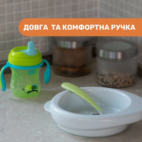 Ложка силіконова Chicco, 6м+, 1 шт. - lebebe-boutique - 5